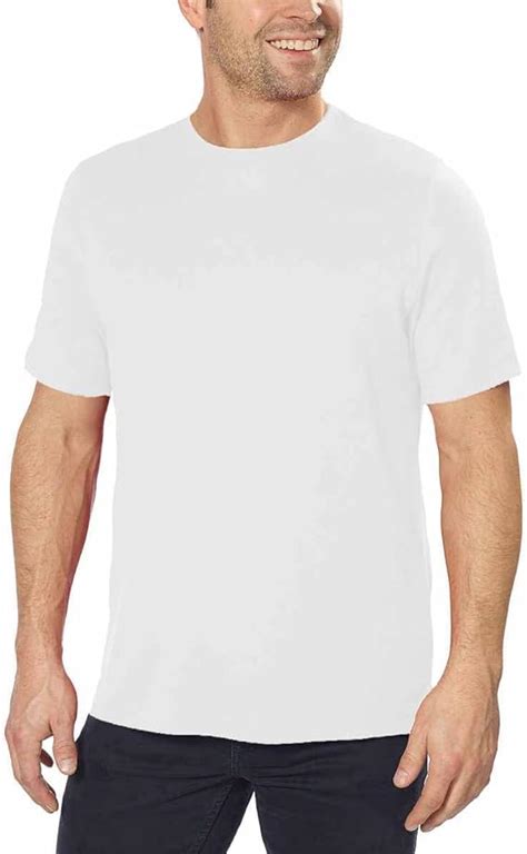 mens white t shirts amazon|men's white cotton t shirts.